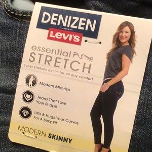 Denizen stretch skinny jeans 12 S NWT